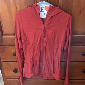 lululemon athletica burnt orange Jacket